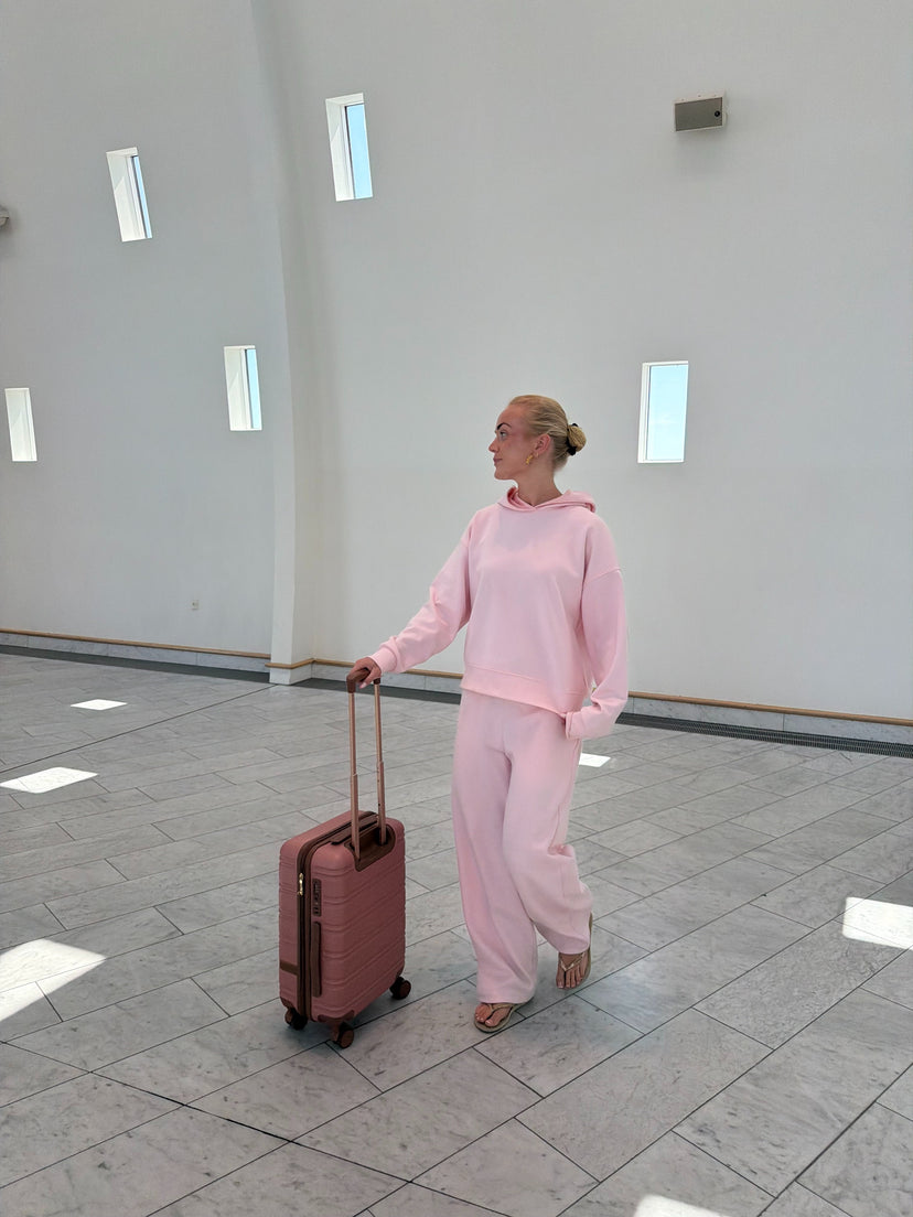Emma Oversize Hoodie - Baby Pink
