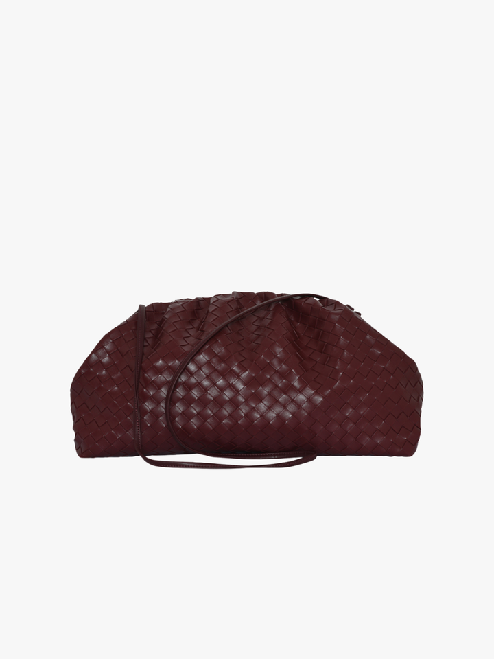 Bianca XL Clutch - Burgundy