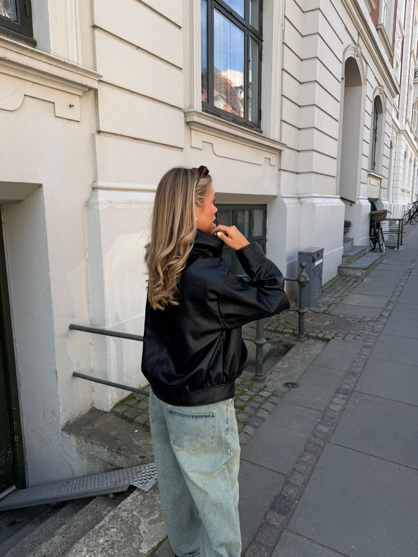 Esther Bomber Jacket - Black
