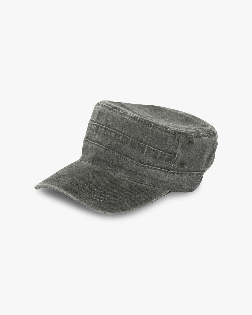 Elsa Washed Cap - Dark Green