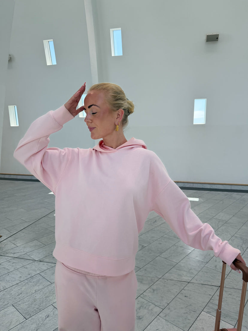 Emma Oversize Hoodie - Baby Pink