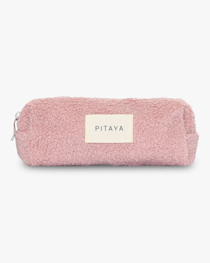 Teddy Makeup Bag Small - Dusty Pink