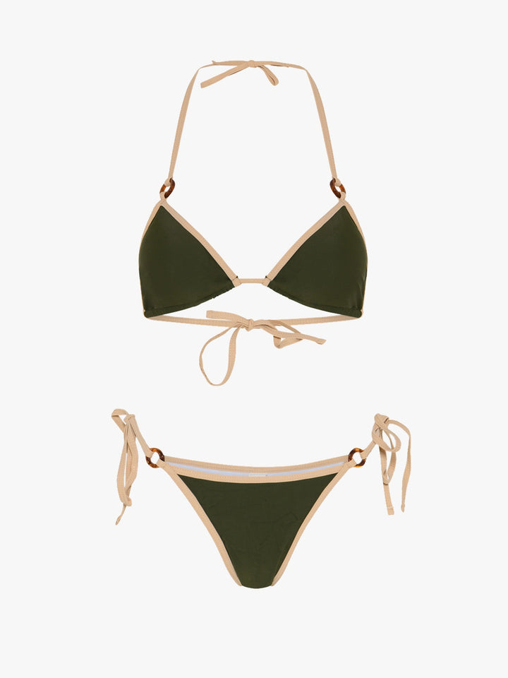 Aya Bikini Set - Army Green