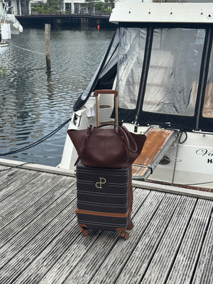 Cabin Suitcase - Dark Brown