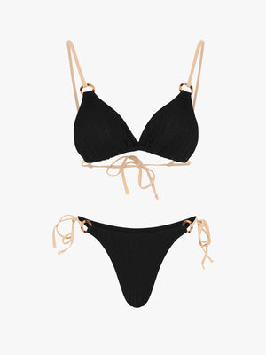 Ditte Bikini Set - Black