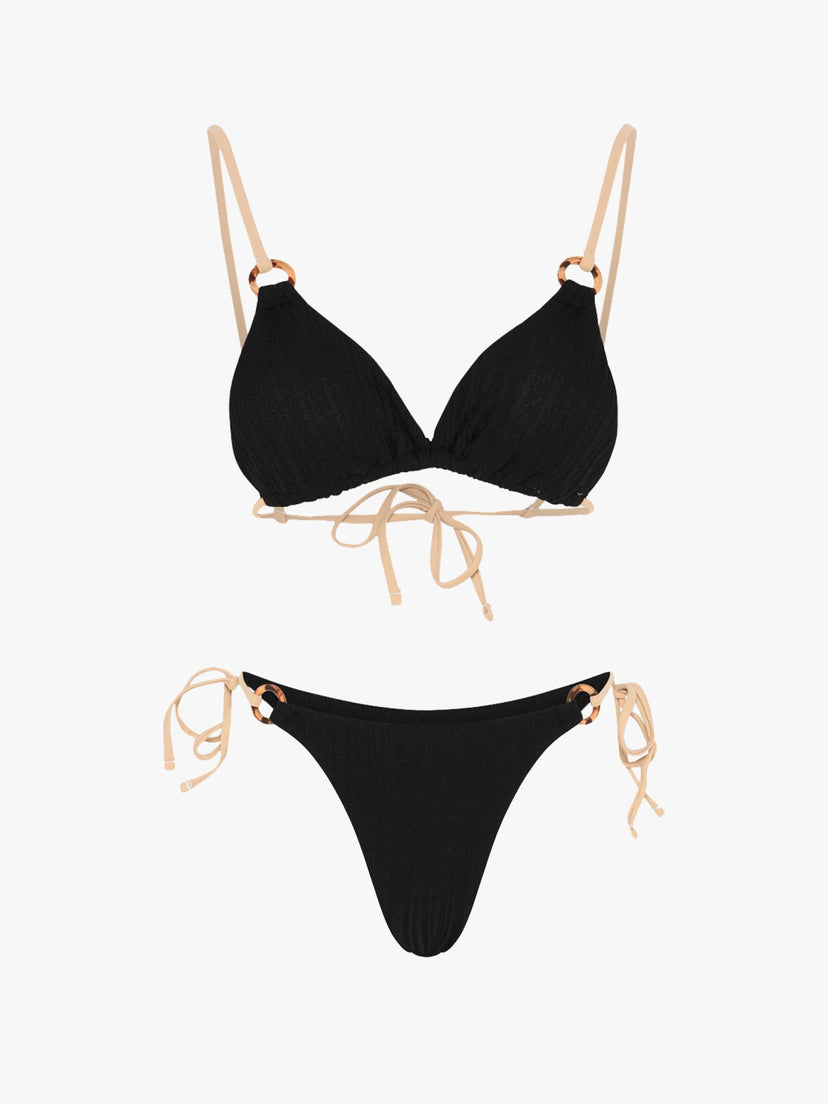 Ditte Bikini Set - Black