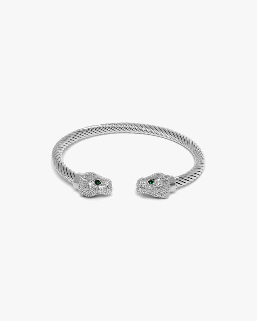 Riga Animal Bracelet - Silver Plated